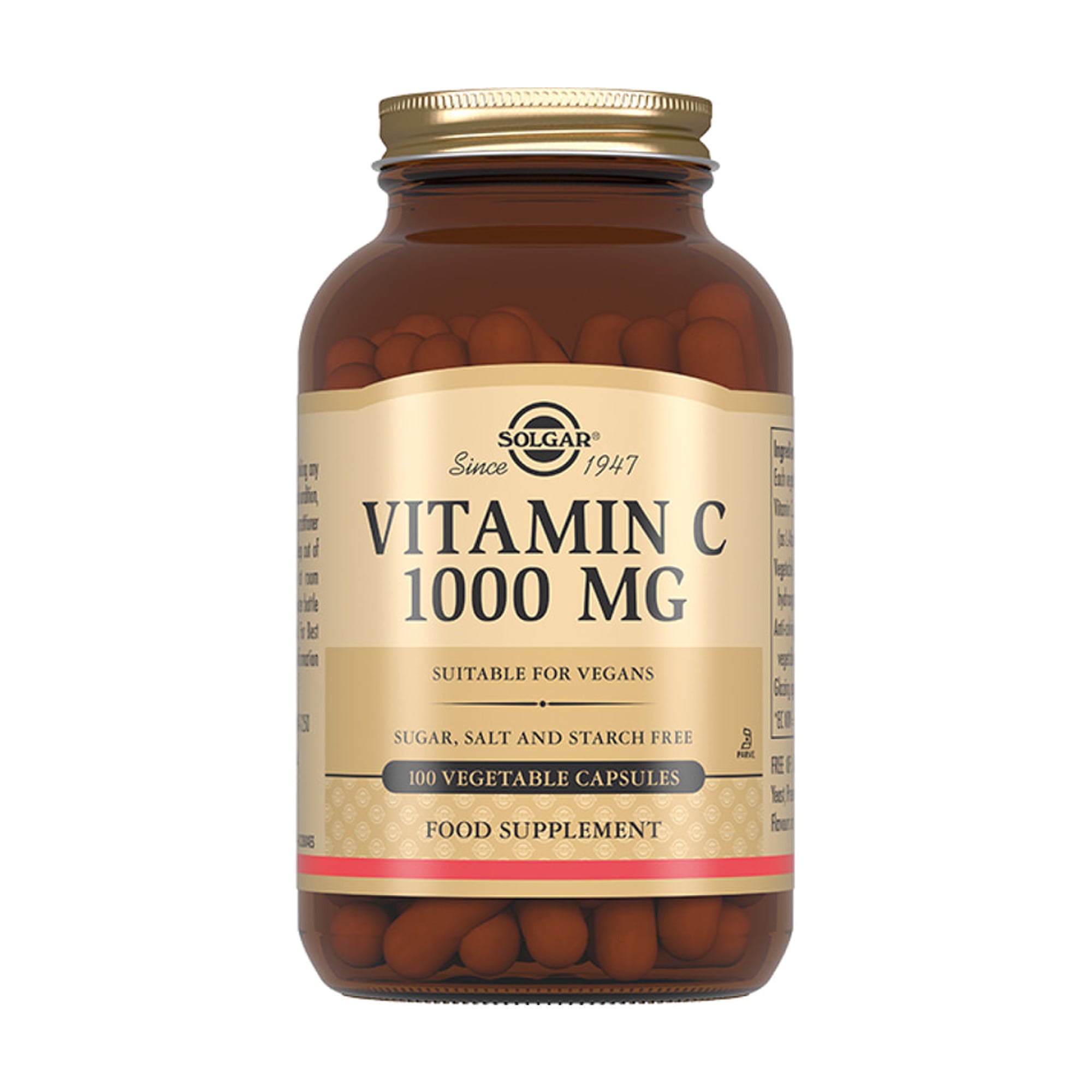 Вітамін C Solgar Vitamin С 1000 мг, 100 капсул